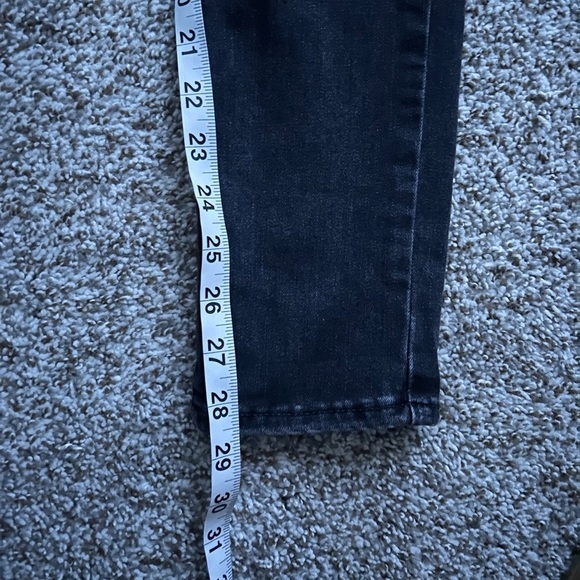 Levi’s 721 High Rise Skinny Jeans Black Denim Casual 30 - Picture 11 of 11